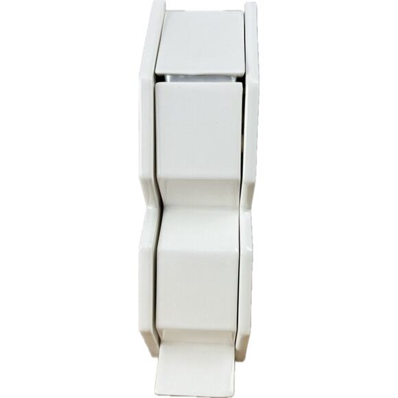 •NEW• STUSSY Mysterious S White Ceramic Cookie Jar Stash Decor w/ lid •LIMITED• - Picture 4 of 5